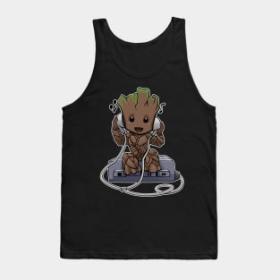 Baby Groot walkman Tank Top